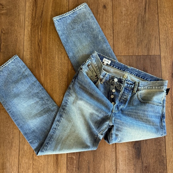 Re/Done Style 88903M50STRA 3 Year Wash Button Fly / 29 - Picture 1 of 12